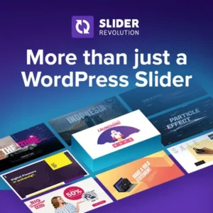 Slider Revolution Pro Plugin WordPress Lifetime GNU Public License