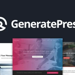 GeneratePress Pro Theme & Plugin WordPress Lifetime GNU Public License