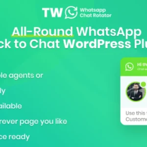 WhatsApp Chat Rotator Plugin WordPress Lifetime GNU Public License