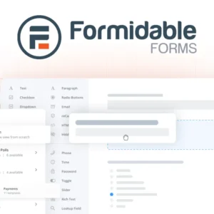 Formidable Forms Pro Plugin WordPress Lifetime GNU Public License