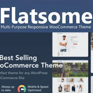Flatsome Theme Pro WordPress Lifetime GNU Public License