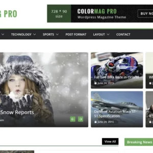 Colormag News Magazine Theme Pro WordPress Lifetime GNU Public License